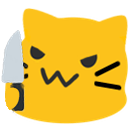 blobcatevilknife